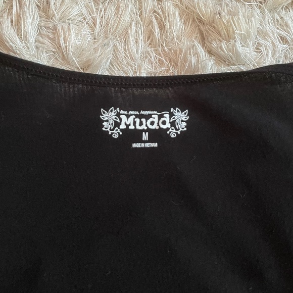 Mudd Black Tank Top with Buttons - Picture 3 of 6